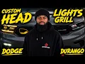 How to Remove Front Bumper Grille Headlights on 2014 2025 Dodge Durango