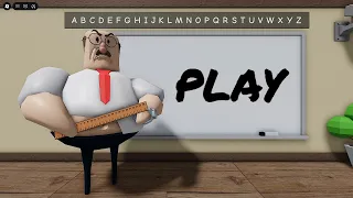 GREAT SCHOOL ESCAPE PRISON RUN! SCARY OBBY roblox Gameplay Walkthrough No Death 4K