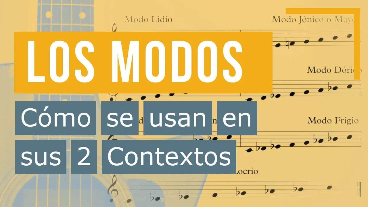¿De qué sirven los MODOS "Griegos"'? ¿Qué es la Armonía MODAL?