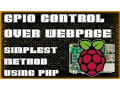 GPIO Control over WebPage Software Pi