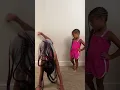 Big Sister Teaches Little Sister TikTok Trend
