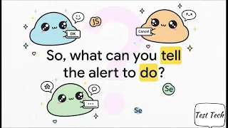 Selenium Interview Question How to handle JS Alerts