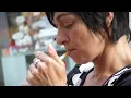 Sexy Candid Woman Smoking 1st March 2009