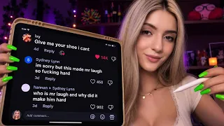iPad ASMR 📱 Reading TikTok Comments I Saved at 2AM