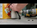 one touch spring loaded door stopper installation and review