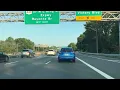 Staten Island Expressway driver merges from shoulder of exit ramp