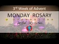 Advent Rosary • Joyful Mysteries of the Rosary 💙 Monday, December 15, 2025 VIRTUAL ROSARY
