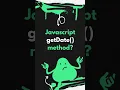Learn How to Use JavaScript s getDate Method with This Quick Shorts Tutorial