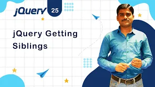 jQuery Getting Siblings - jQuery Tutorial 25