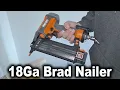 How to Use Ridgid 18 Gauge Brad Nailer