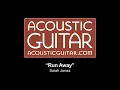 Sarah Jarosz Performs "Run Away" at the Acoustic Guitar Office