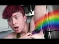 DYEING MY ARMPITS RAINBOW BECAUSE BEAUTY MILESCHRONICLES