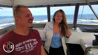 #140 22 DAYS and NIGHTS all ALONE at sea on our ATLANTIC CROSSING | Sailing Sisu Leopard 45 Cat