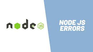 Learn about Node Errors and How to handle them in 5 mins