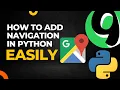 How to Navigate using python Checking out the Graphhopper API