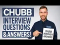 CHUBB INTERVIEW QUESTIONS ANSWERS How to PASS a Chubb Job Interview
