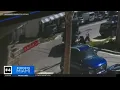 shows man in wheelchair struck by van in Dania Beach hit-and-run