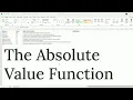 How to Use the ABS Function in Excel for Absolute Values