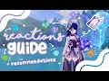 What s the BEST Elemental Reaction Recommendations Genshin Impact