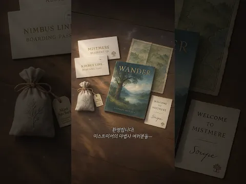 미스트미어에 올 당신께ㅡ 웰컴 패키지 언박싱 #hogwarts #harrypotter