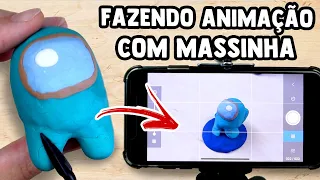 AMONG US ANIMATION - STOP MOTION - Polymer Clay Tutorial