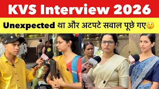 KVS Interview review today | KVS Interview 2026 review | How was the KVS Interview? #kvsnvs
