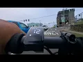 Test run 48 volt 12 5 ah Razor Rambler 20 stock motor and controller