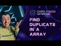 Competitive Coding in JavaScript Find Duplicates in array 60