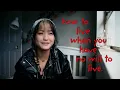 Download Lagu how to live when u have no will to live