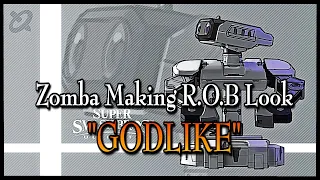ZOMBA MAKING R O B LOOK GODLIKE