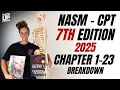 NASM CPT 7th Edition 2025 Ch 1-23 Breakdown Best CPT Certification - Show Up Fitness SUF CPT