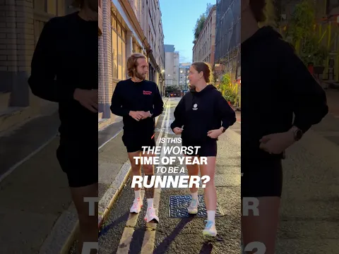 The clocks have changed. The evenings are darker, and weβre still going for a run after work.