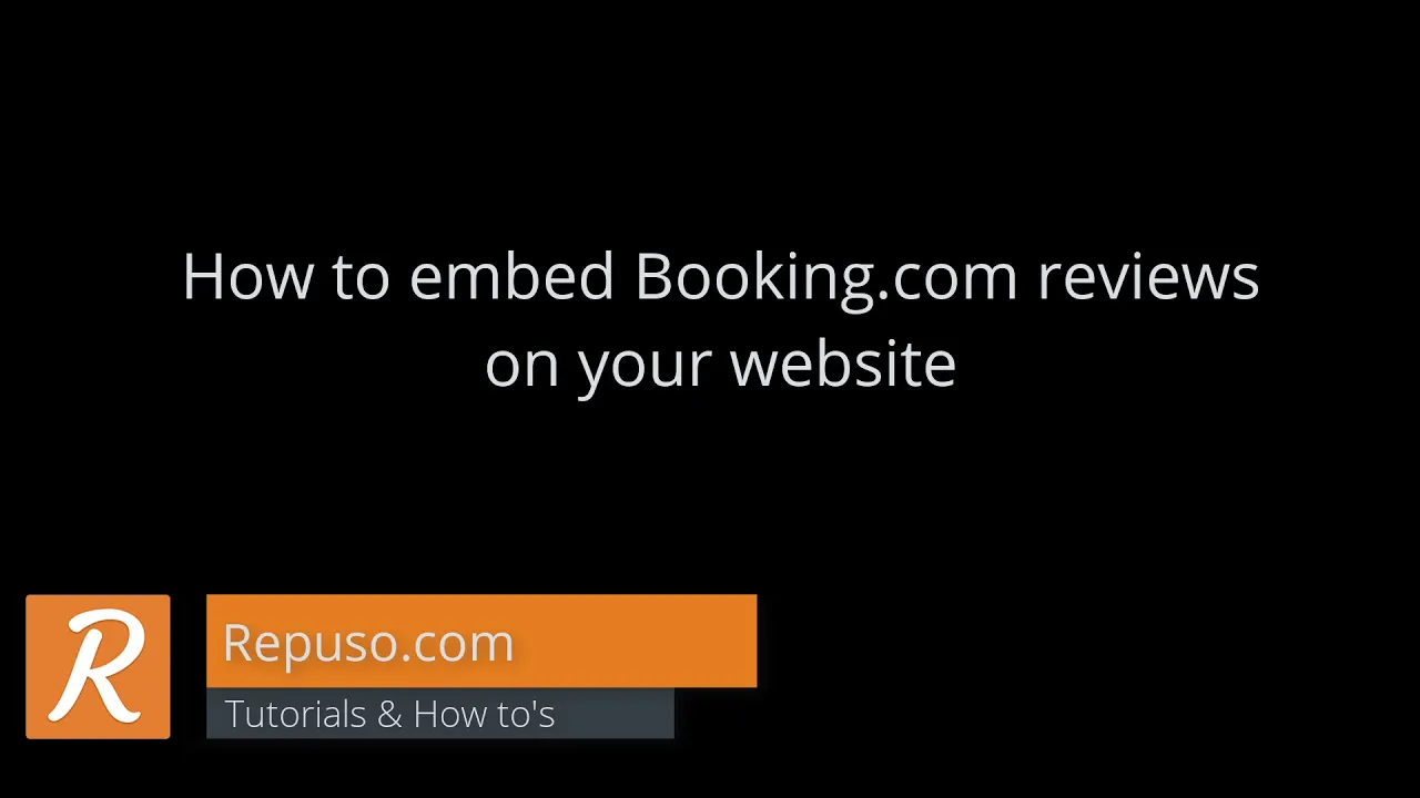 Embed Booking.com Reviews