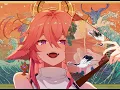Download Lagu [Genshin Impact AMV] Yae Miko: Sakura Rain at Dusk