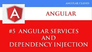 Angular 12 Tutorial 5 Angular Services and Dependency Injection