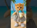 Download Lagu Dudi dudi dam with beach dance🌸🍼#cat #shorts #dudidudidam #dudidam