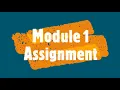 Understanding the Self Module 1 Assignment