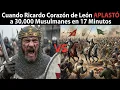 Lagu Ricardo Corazón de León Aplastó a 30,000 Musulmanes en 17 Minutos | La Carga contra Saladino