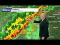 Tornado Watch Severe storms hit Alabama through Monday morning the forecast gets colder with sn