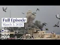 PBS News Hour full episode March 3 2026