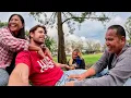 100 illegal 4 hands massage in Public