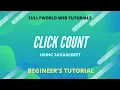 Click counts using javascript Begineer s Tutorial