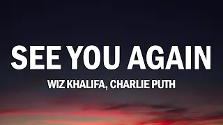 Wiz Khalifa See You Again Lyrics Ft Charlie Puth 