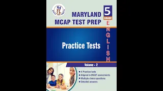 Maryland MCAP 5th Grade ELA Practice VOL 2 - Book