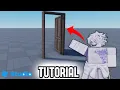 How to MAKE a WORKING DOOR in ROBLOX STUDIO
