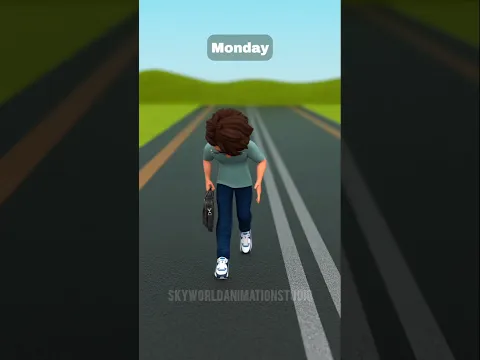 Me From Monday To Holiday Be Like... 😎🥳 #shorts #funny