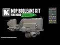 MODO MOP Booleans Kit v2 1 First Look