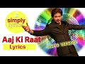 Download Lagu Aaj Ki Raat (Lyrics) Don- The Chase Begins Again