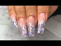 HOW TO Ombre Nails With Loose Glitters For Beginners GIVEAWAY ANNOUNCEMENT
