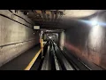1st ever 4K DEN Airport Train PAST C Gates Terminal to behind Concourse C